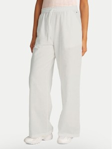 Tommy Jeans Spodnie materiałowe DW0DW20352 Écru Regular Fit