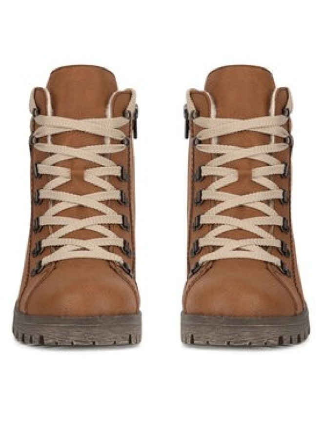 Rieker Botki 785F8-22 Brązowy