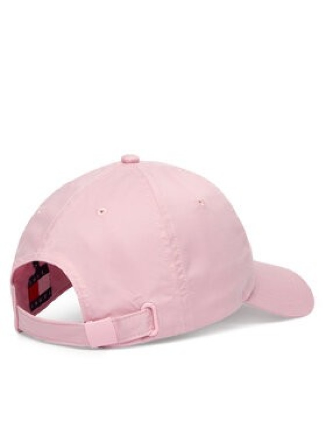 Tommy Hilfiger Czapka z daszkiem Scri AW0AW18358 Różowy