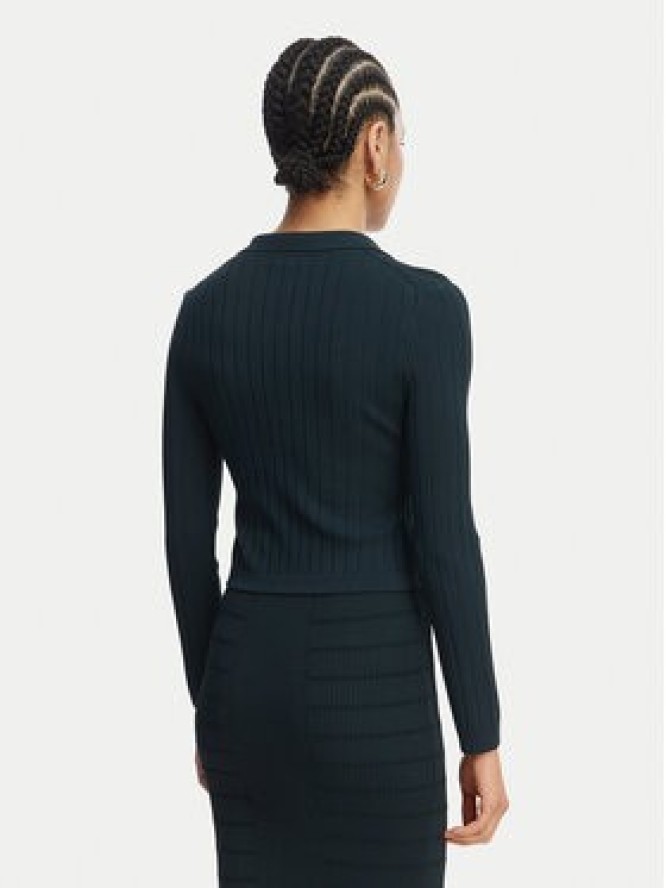 Guess Kardigan W5YR11 Z0130 Zielony Regular Fit