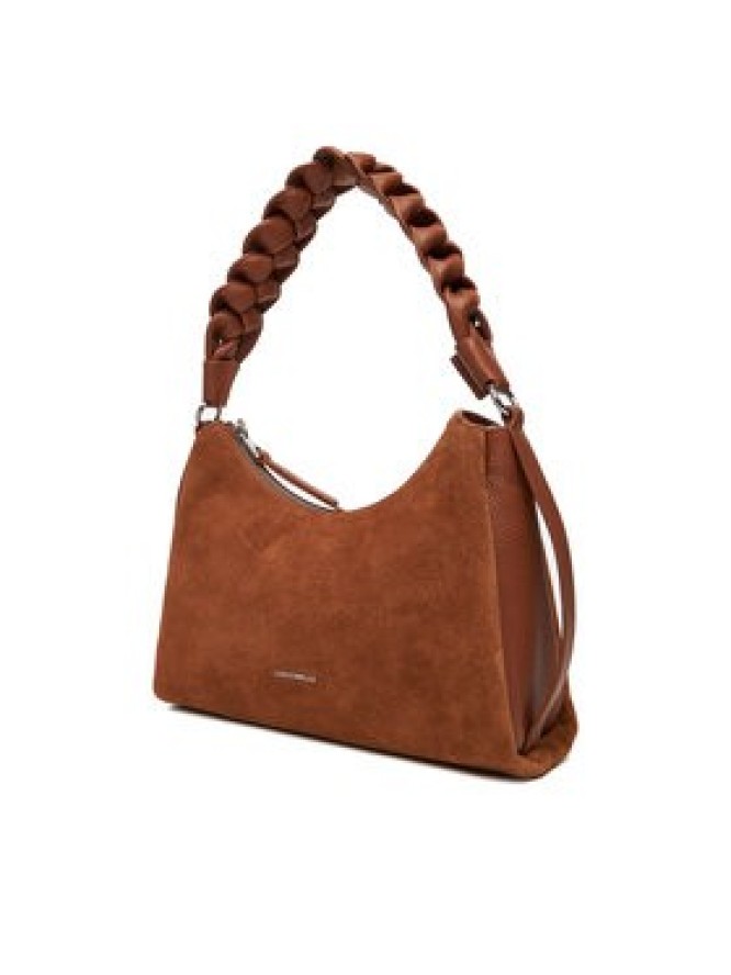 Coccinelle Torebka P6P Boheme Suede Bimaterial E1 P6P 13 03 01 Brązowy