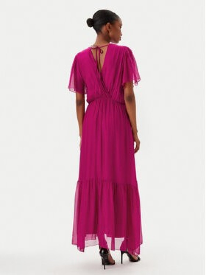 Haveone Sukienka letnia AFF-N006 Różowy Loose Fit