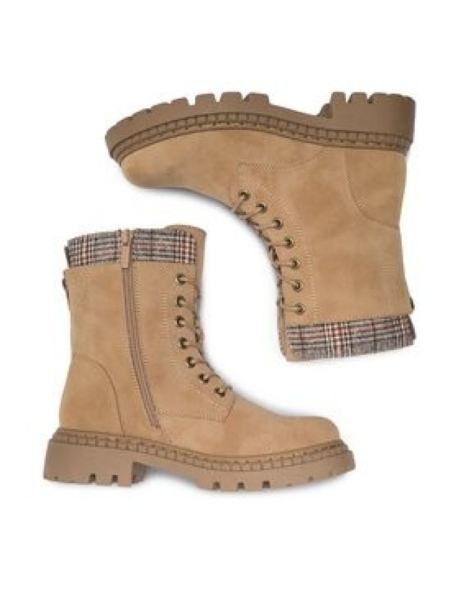 Clara Barson Trzewiki LORETTA WS6102-08 Beżowy