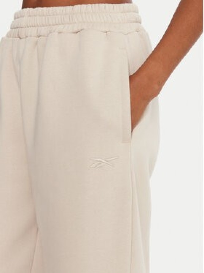 Reebok Spodnie dresowe Reebok X Ewa Chodakowska RK25304CCW Beżowy Regular Fit