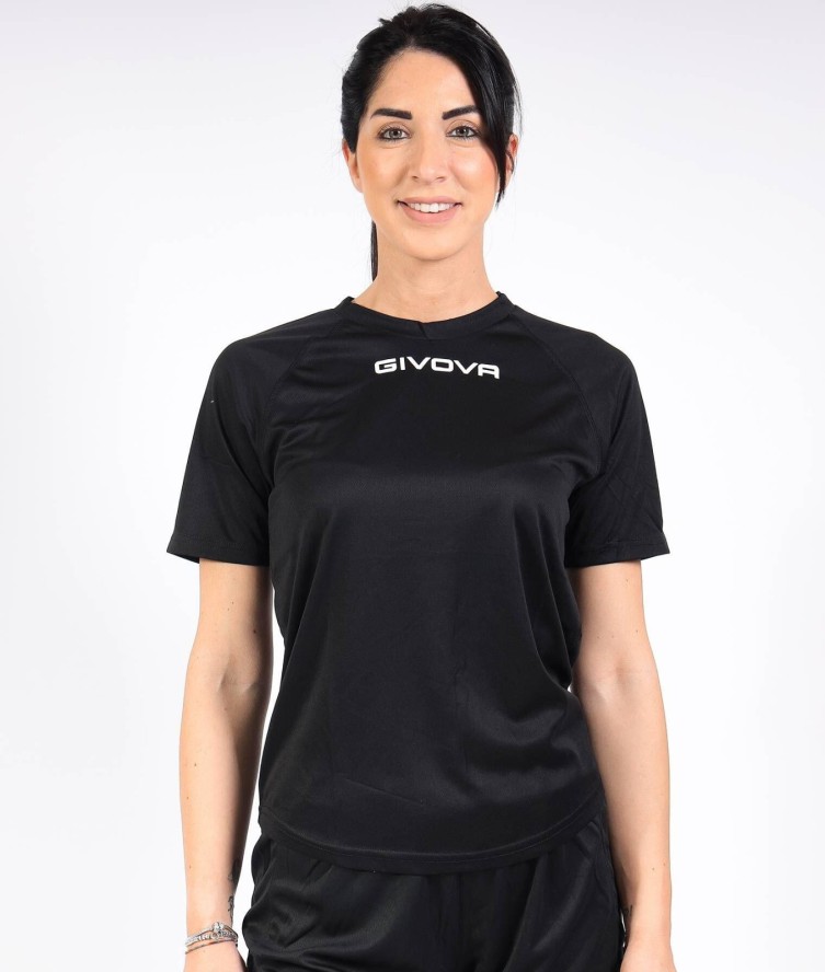 Koszulka sportowa Givova One Microforata Czarna
