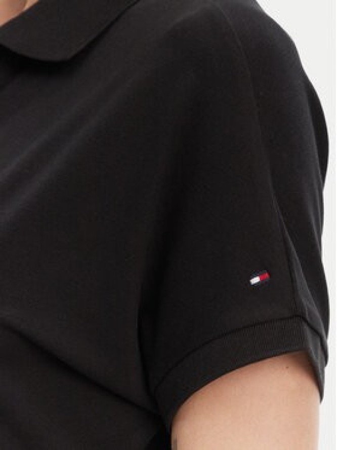 Tommy Hilfiger Sukienka codzienna WW0WW44513 Czarny Regular Fit