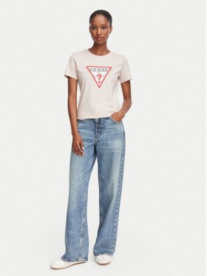 Guess T-Shirt W1YI1B I3Z14 Różowy jasny Regular Fit