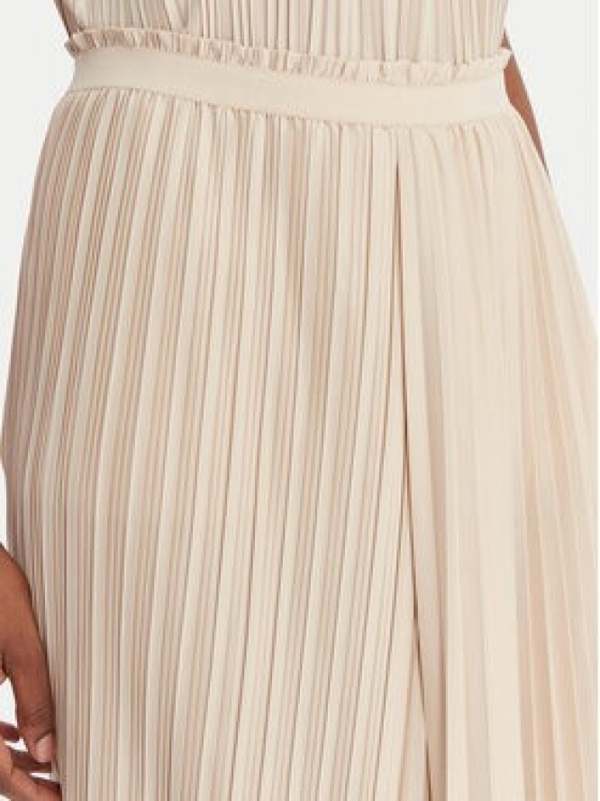 MAX&Co. Spódnica plisowana 2616771013200 Beżowy Regular Fit