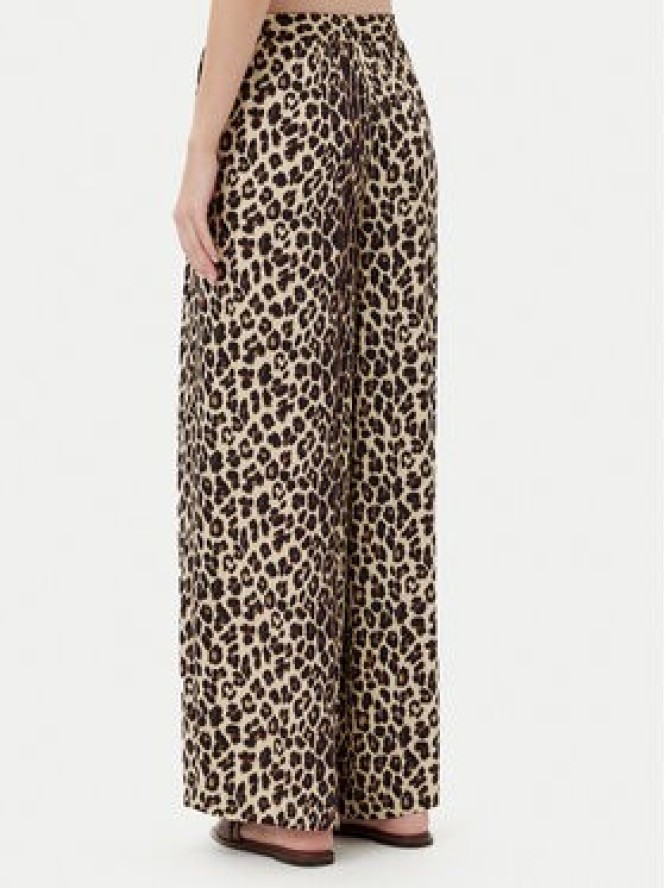 ViCOLO Spodnie materiałowe TD1432 Beżowy Relaxed Fit