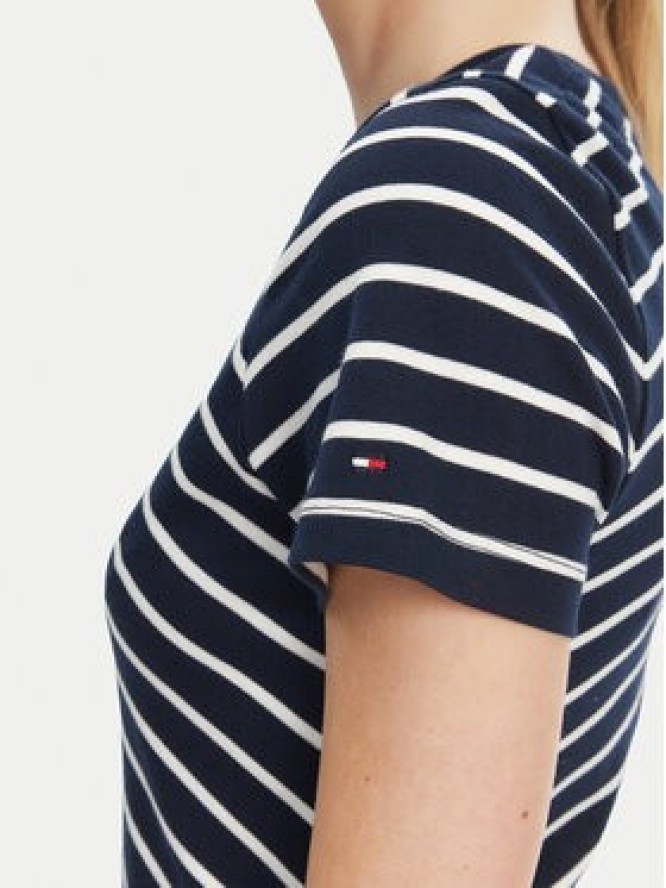 Tommy Hilfiger Sukienka codzienna WW0WW44547 Granatowy Regular Fit