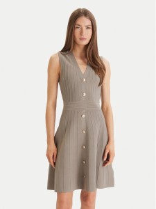 Guess Sukienka dzianinowa W6GK53 Z0658 Zielony Regular Fit