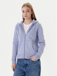 Tommy Jeans Bluza Flag DW0DW19729 Niebieski Regular Fit