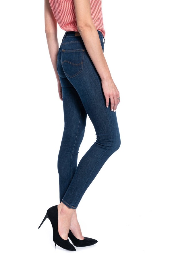 DAMSKIE SPODNIE JEANSOWE LEE SCARLETT FOSTER DARK L526MHBM 112111755