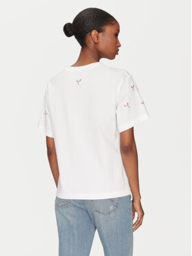 Marella T-Shirt Feluca 2513971034 Biały Regular Fit