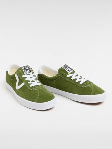 Vans Skórzane sneakersy "Sport Low" w kolorze zielonym rozmiar: 37