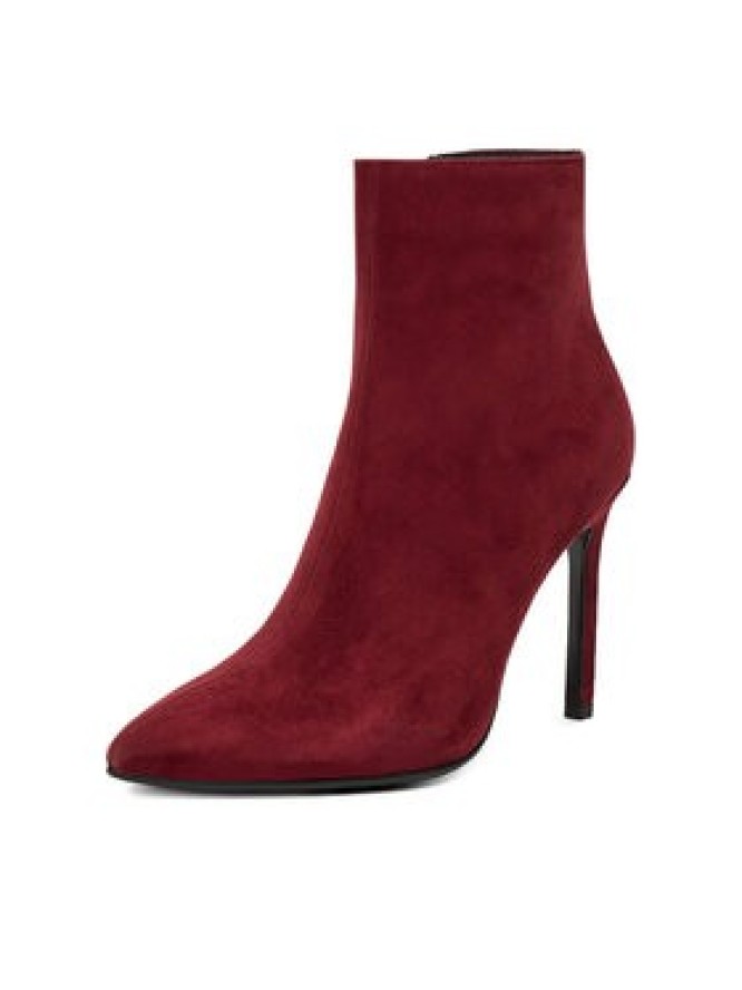 Eva Minge Botki EO-ELAINA-E123-02B Bordowy