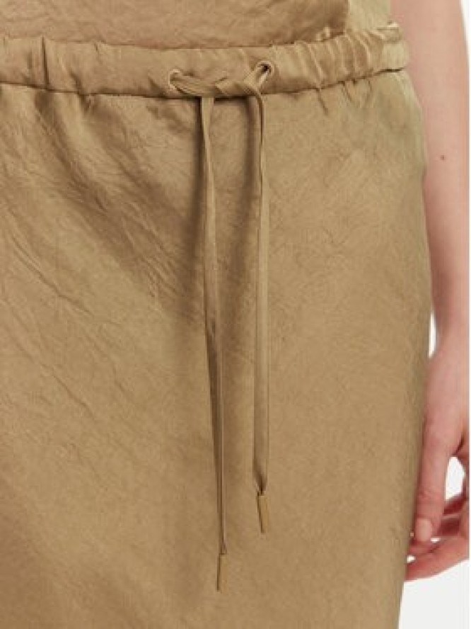 Marella Spódnica midi No 2513101055 Beżowy Regular Fit