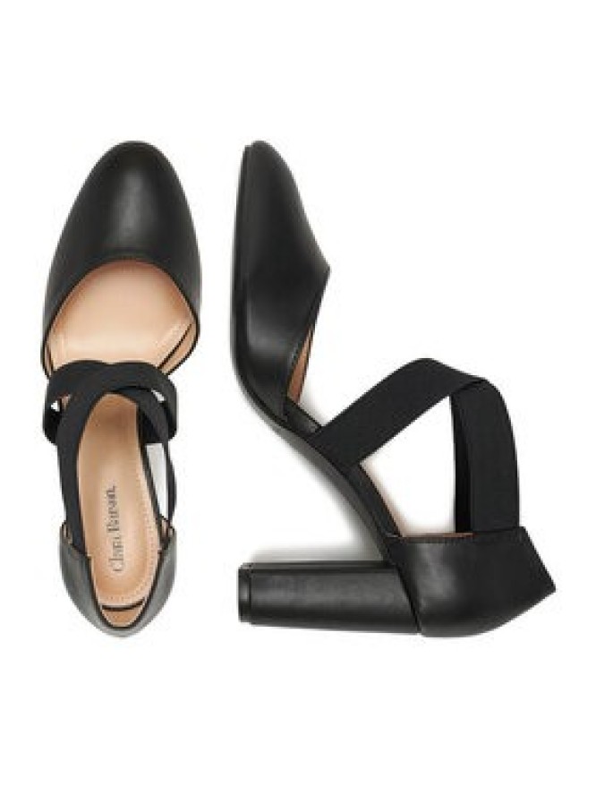 Clara Barson Czółenka CEO-CD24012-10 Czarny