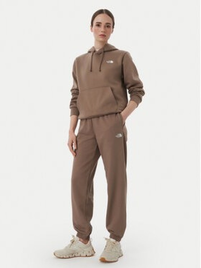 The North Face Bluza Evolution Simple Dome NF0A8CWN Brązowy jasny Regular Fit