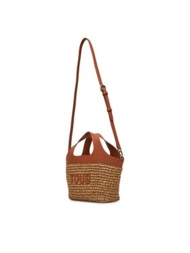 TOUS Torebka Lirio Rafia 2002205343 Brązowy