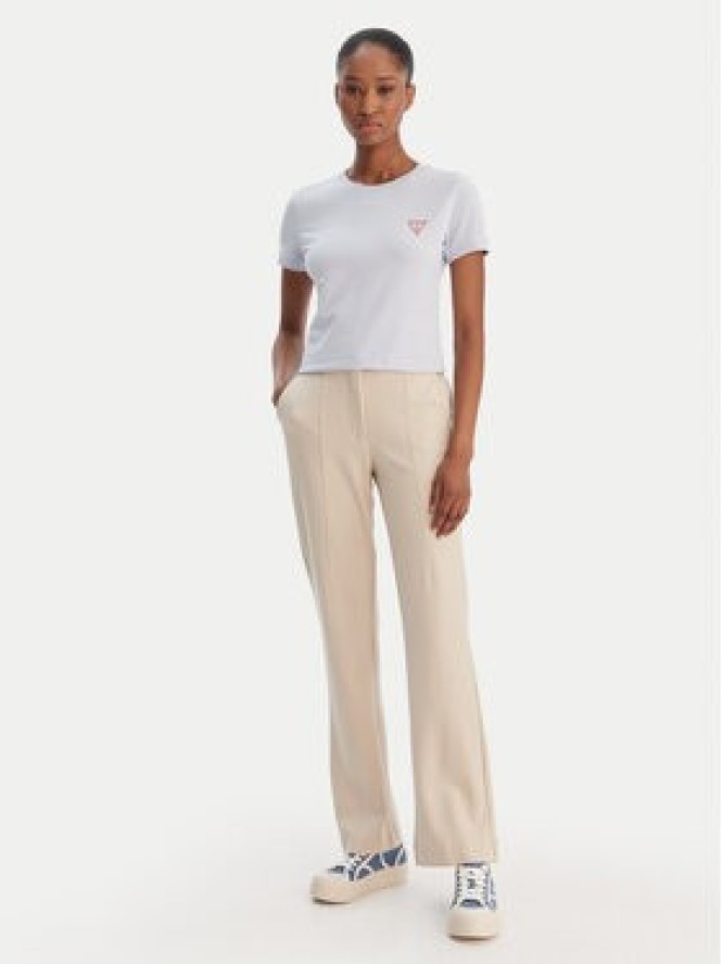 Guess T-Shirt W2YI44 J1314 Błękitny Regular Fit