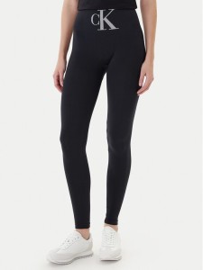 Calvin Klein Legginsy 701233380 Czarny Slim Fit