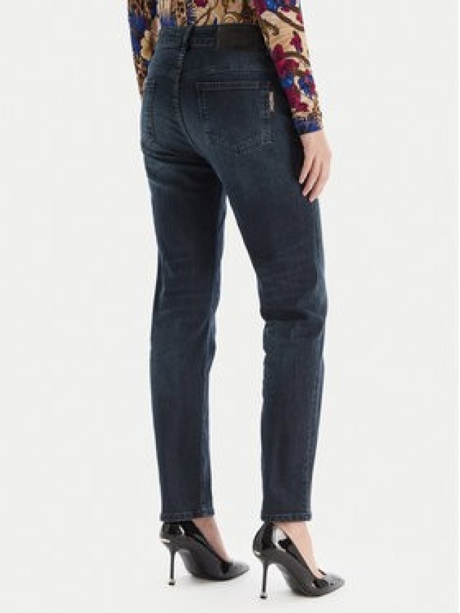 Just Cavalli Jeansy 79PAB5L1 CDWAD Granatowy Slim Fit