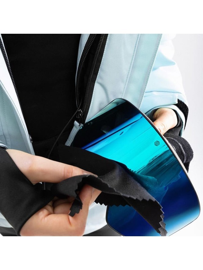 Siroko Kurtka narciarska "W4-W" w kolorze błękitnym rozmiar: L