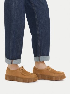 Clarks Półbuty Torhill Bee 26172084 Brązowy