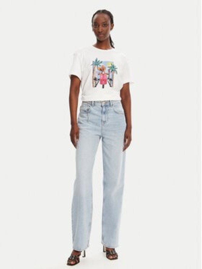 Liu Jo T-Shirt WA5260 JS003 Biały Regular Fit