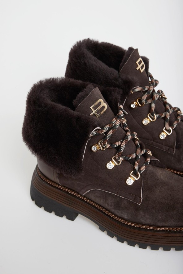 Trapery damskie zamszowe BALDININI