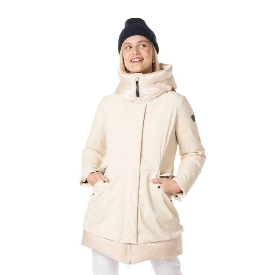 Płaszcz zimowy damski Rossignol Stretch Flat Parka