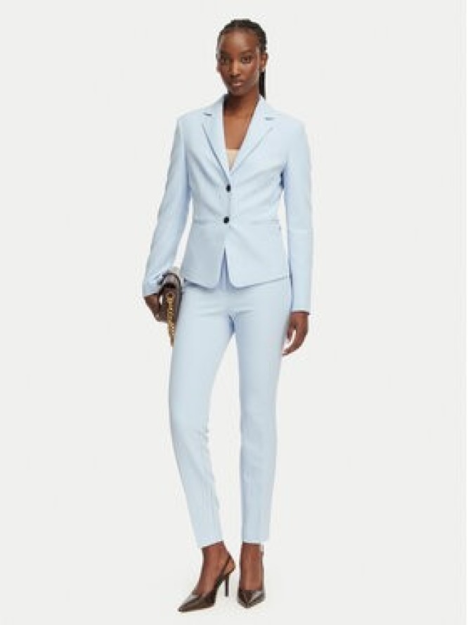 HUGO Marynarka Agonia 1 50539976 Niebieski Slim Fit