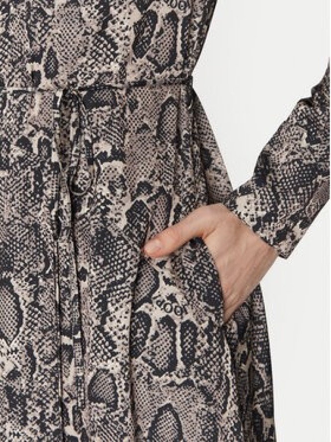 JOOP! Sukienka codzienna D58Darlina 10018881 30045429 Szary Regular Fit