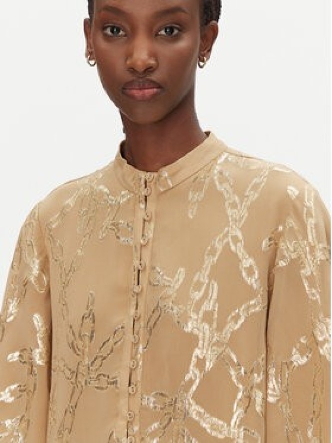 Bruuns Bazaar Koszula Mateli BBW4551 Beżowy Regular Fit