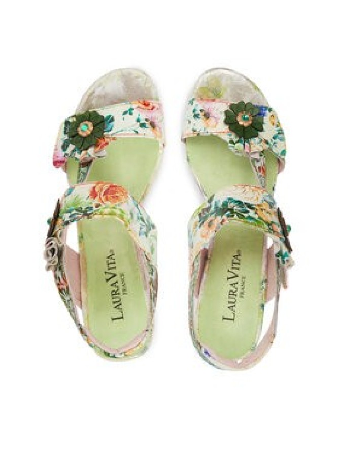 Laura Vita Sandały Framboiseo 26 Zielony