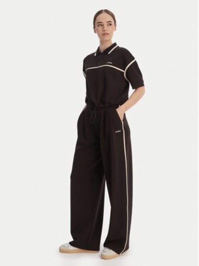 Guess Spodnie dresowe V6GB01 K2914 Brązowy Wide Leg