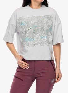 Koszulka z nadrukiem damska Turbat Steppe Flowers T-Shirt
