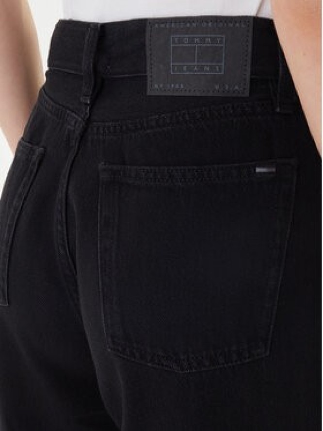 Tommy Jeans Jeansy DW0DW22116 Czarny Loose Fit