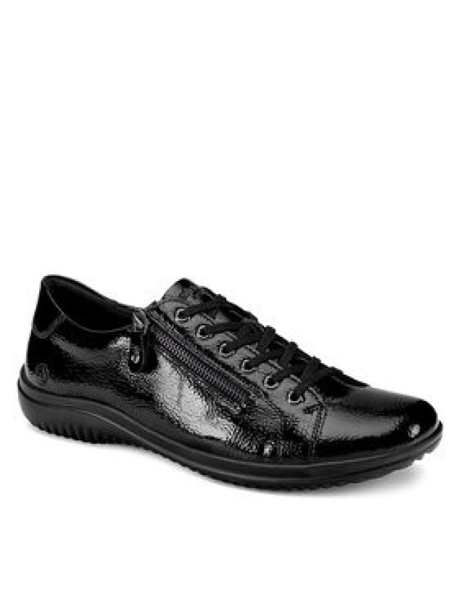 Remonte Półbuty D1E03-01 Czarny