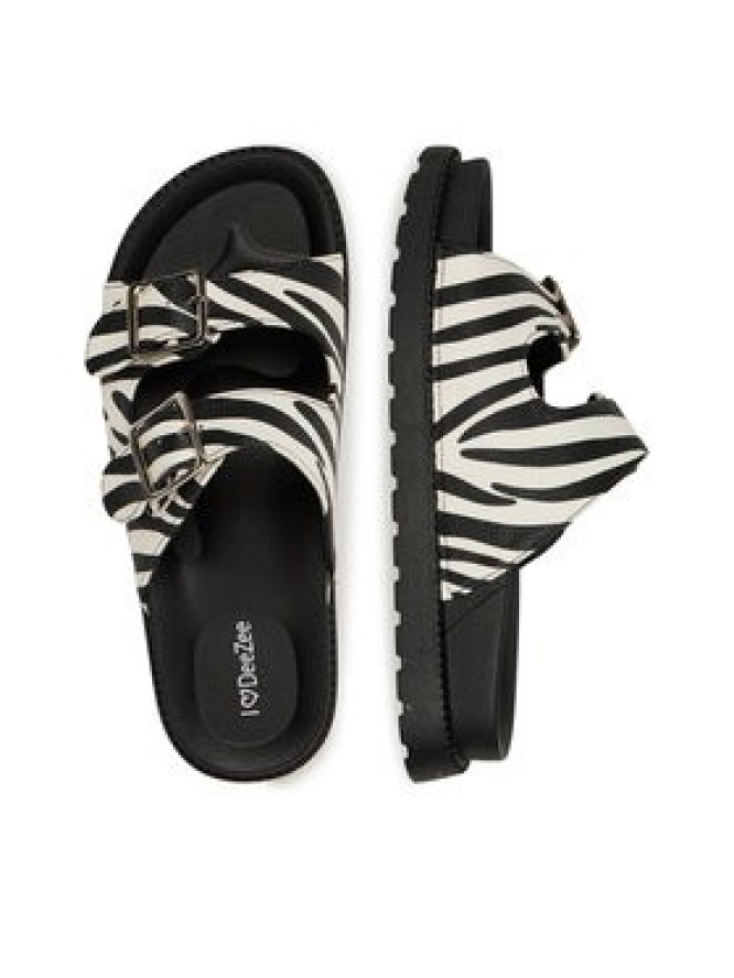 DeeZee Klapki ZB2129-2 Czarny