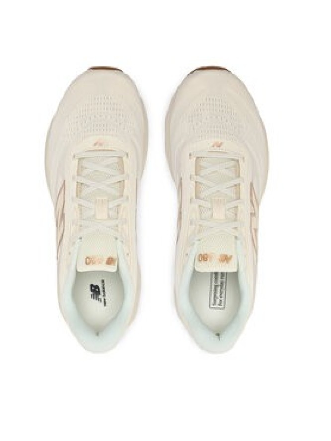 New Balance Buty do biegania 680 v9 W680107 Beżowy jasny