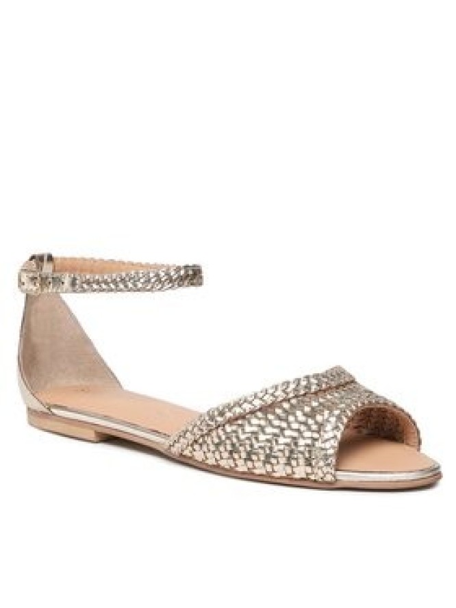 Sergio Bardi Sandały DELL-CHR-22-017-02SB Złoty