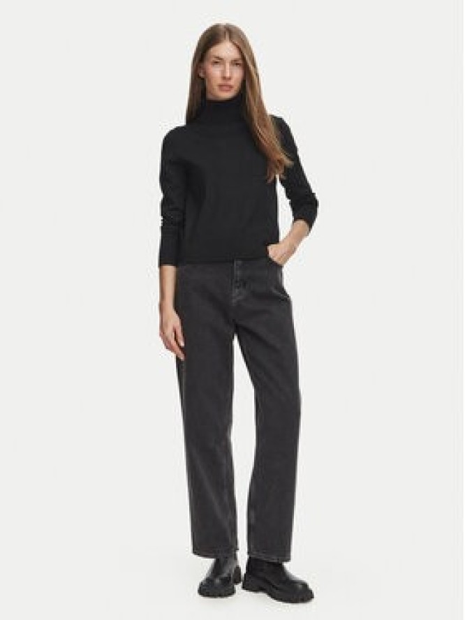 HUGO Jeansy 50567305 Czarny Straight Leg