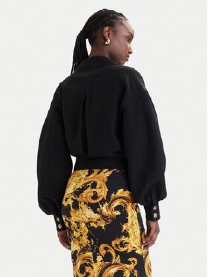 Versace Jeans Couture Kurtka przejściowa 80HAS410 N0432 Czarny Loose Fit