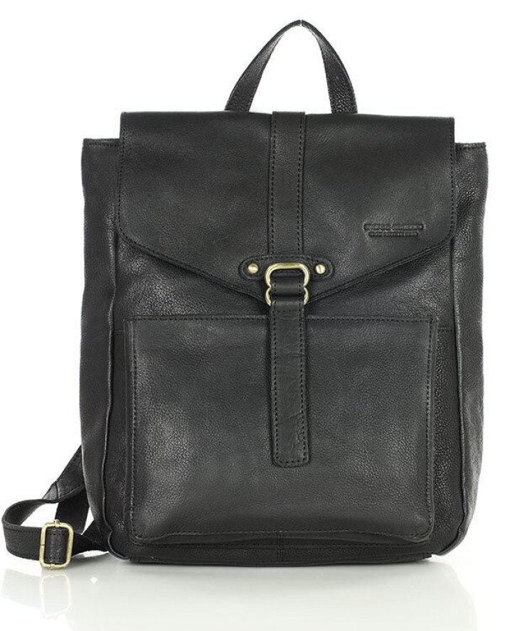 Plecak skórzany MARCO MAZZINI vs30a czarny