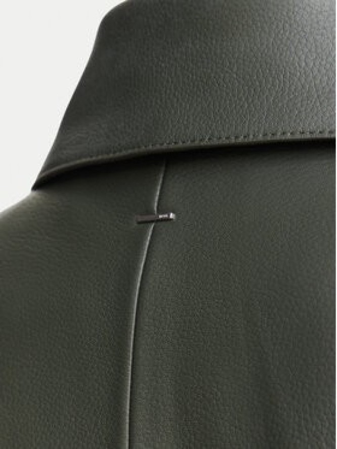 BOSS Trencz Satela1 50566471 Zielony Regular Fit