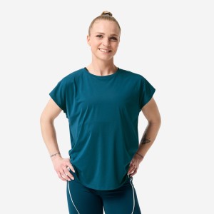 Koszulka fitness damska Domyos krótki rękaw