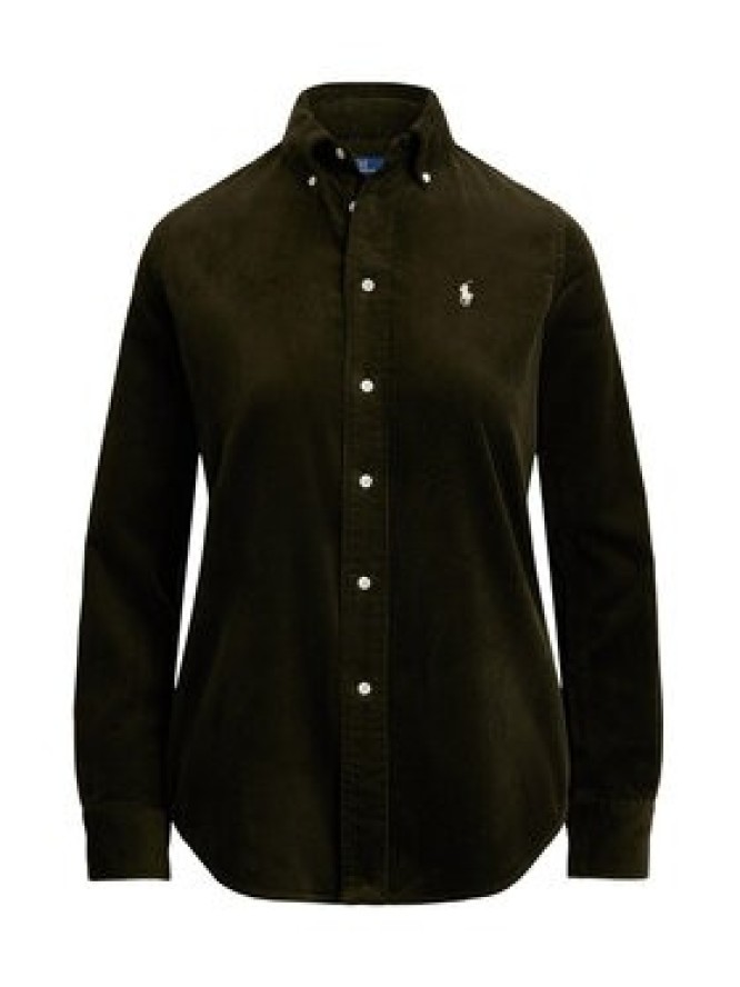 Polo Ralph Lauren Koszula 211971526001 Zielony Slim Fit