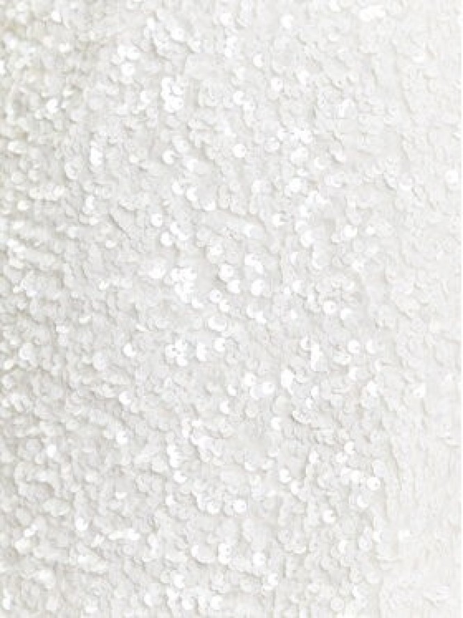 YAS Sukienka koktajlowa Mira 26037830 Écru Regular Fit